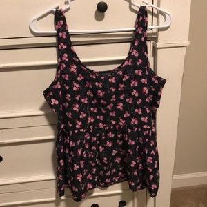 AMERICAN EAGLE peplum tank